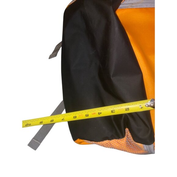 Orange & Gray Child Carrier Backpack With Adjustable Straps & Padded Support For - Picture 7 of 9